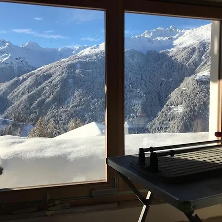 Pololo Avec Sauna, Val D'herens בקתה Saint-Martin